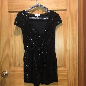 WYLDR sequin romper